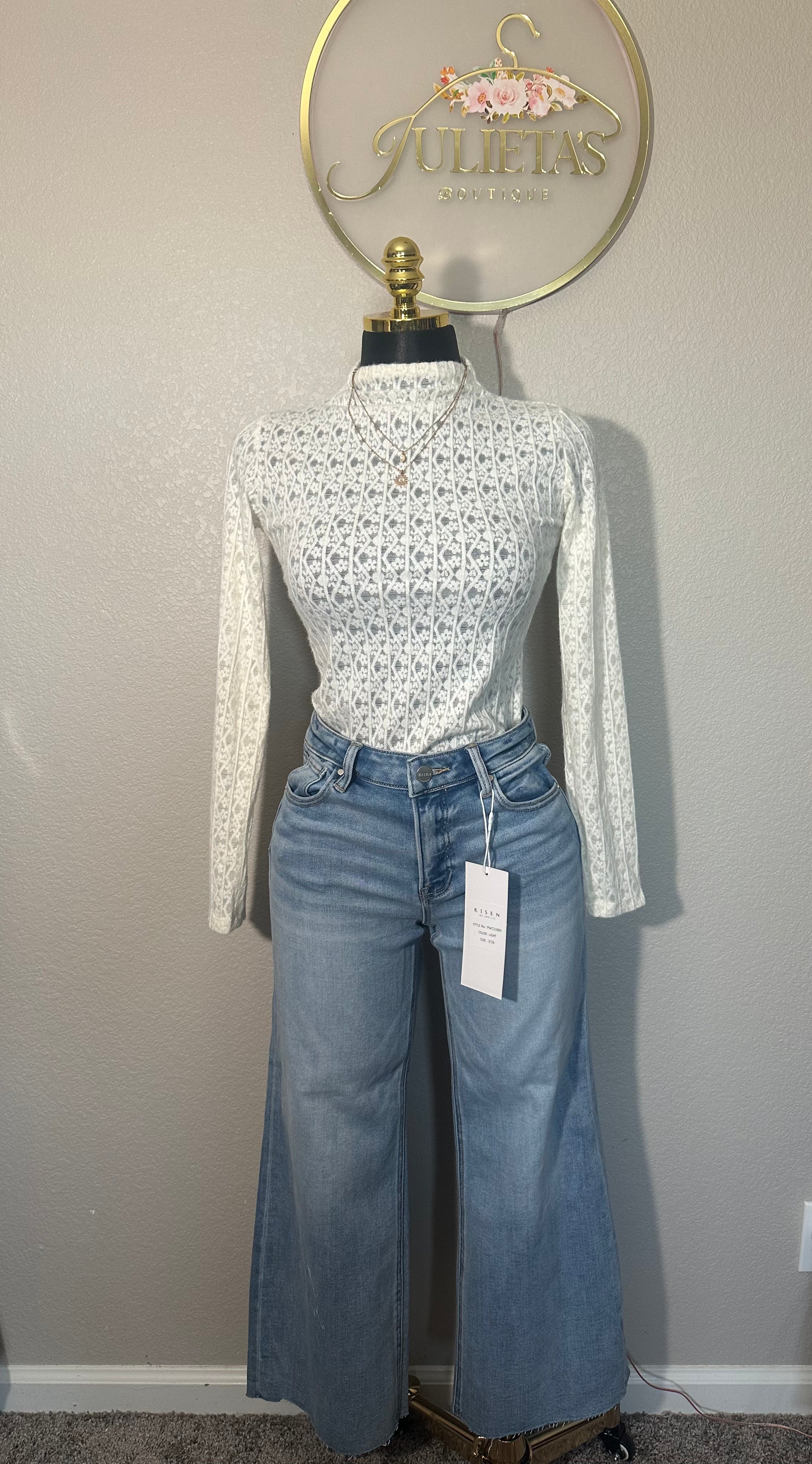 Blusa encaje