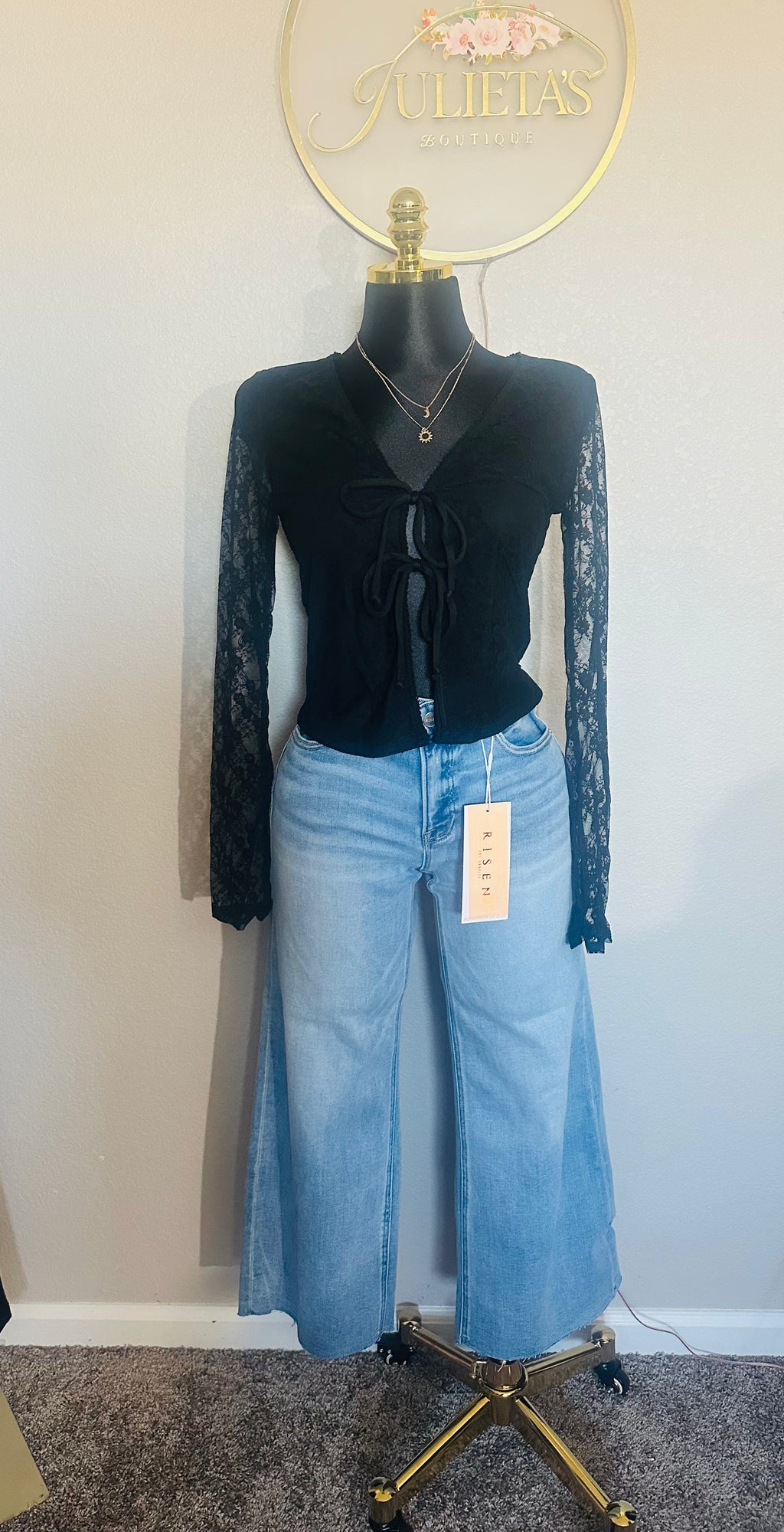 Blusa encaje
