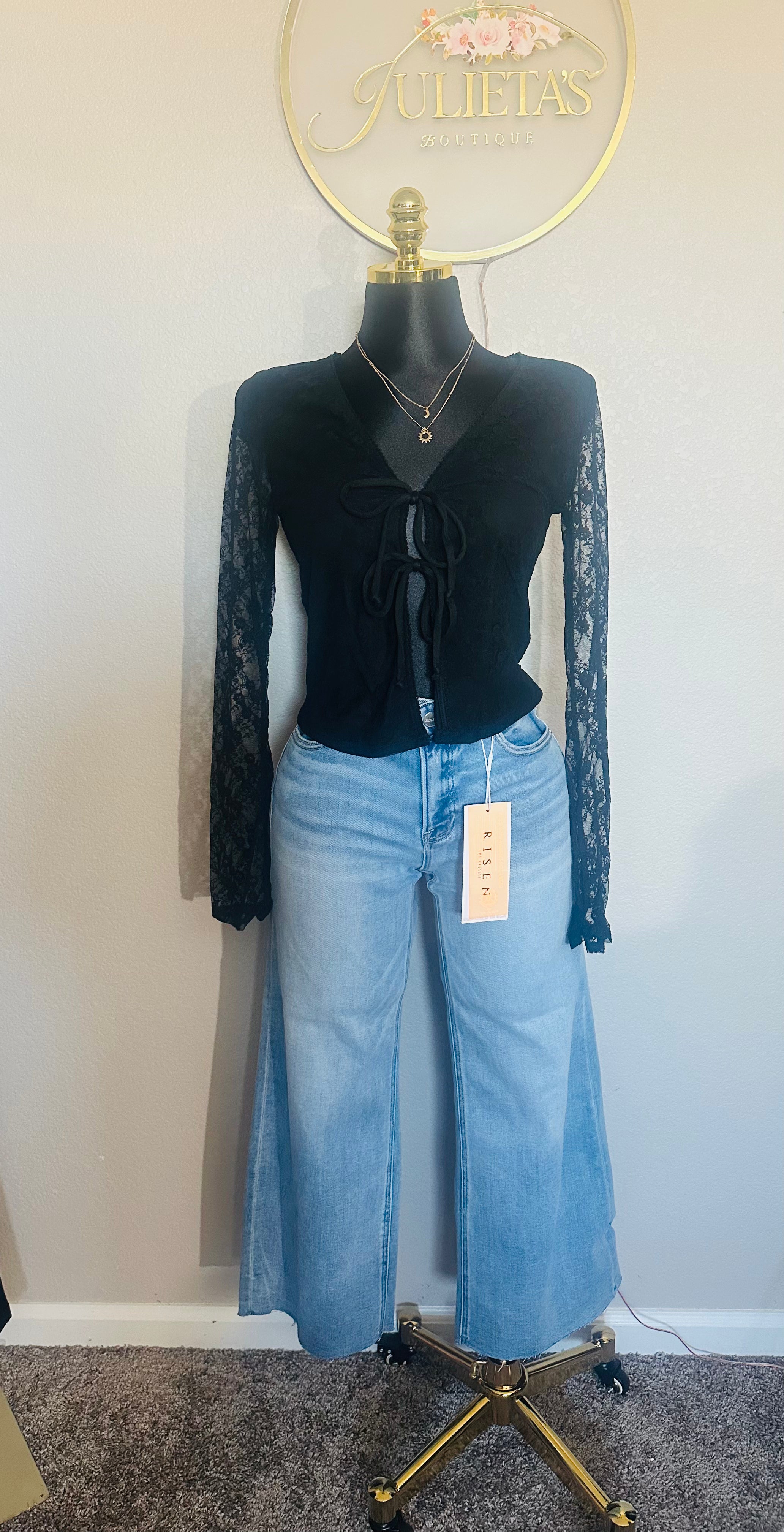 Blusa encaje