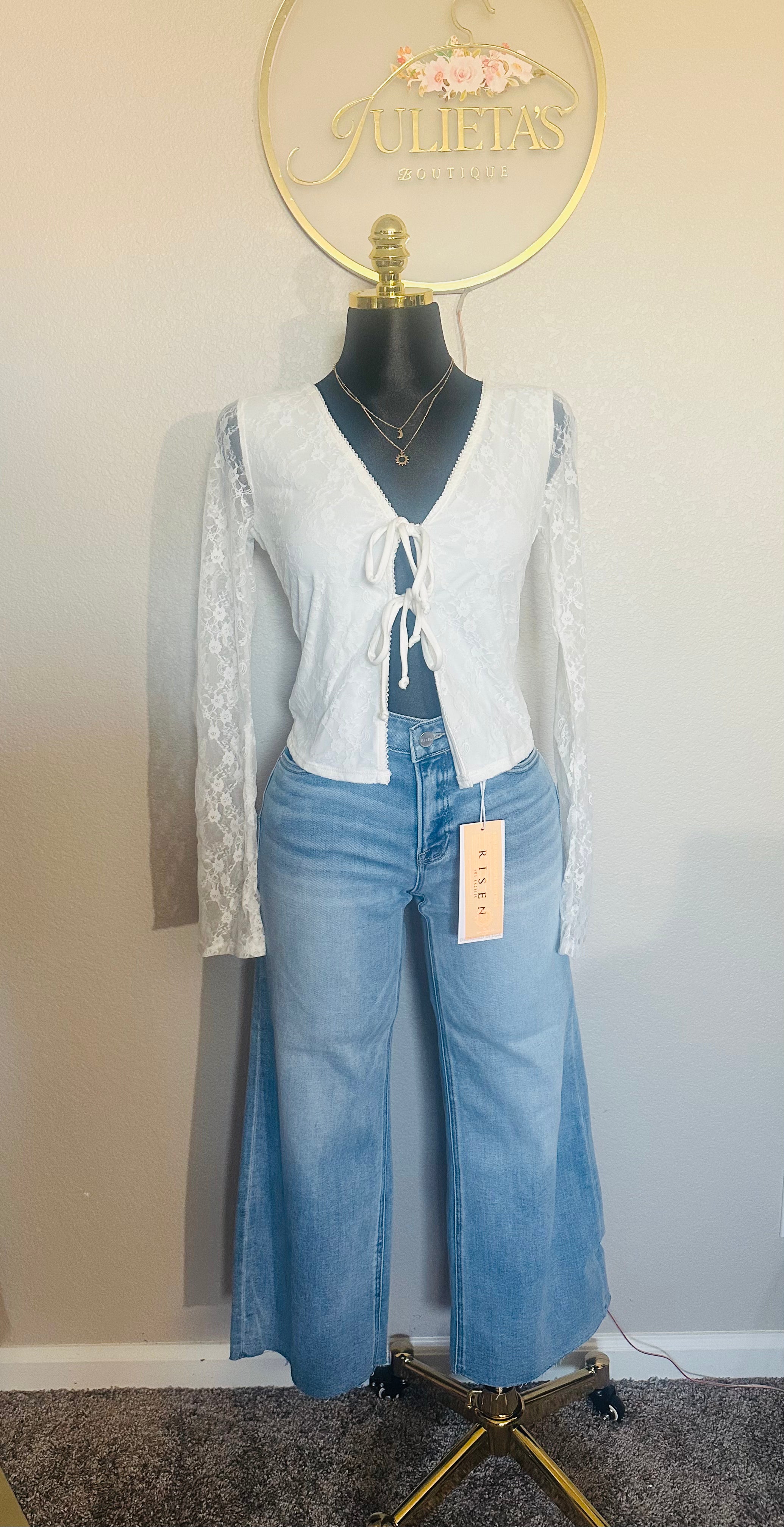 Blusa encaje